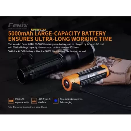 Fenix TK22 UE Tactical Flashlight 1600 lumen