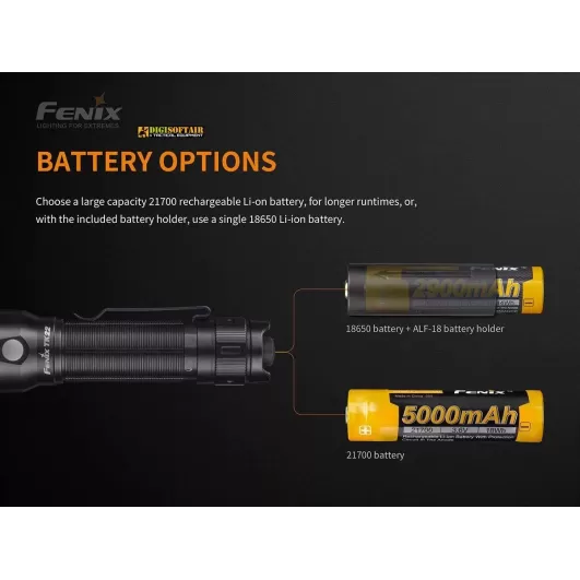 Fenix TK22 UE Tactical Flashlight 1600 lumen