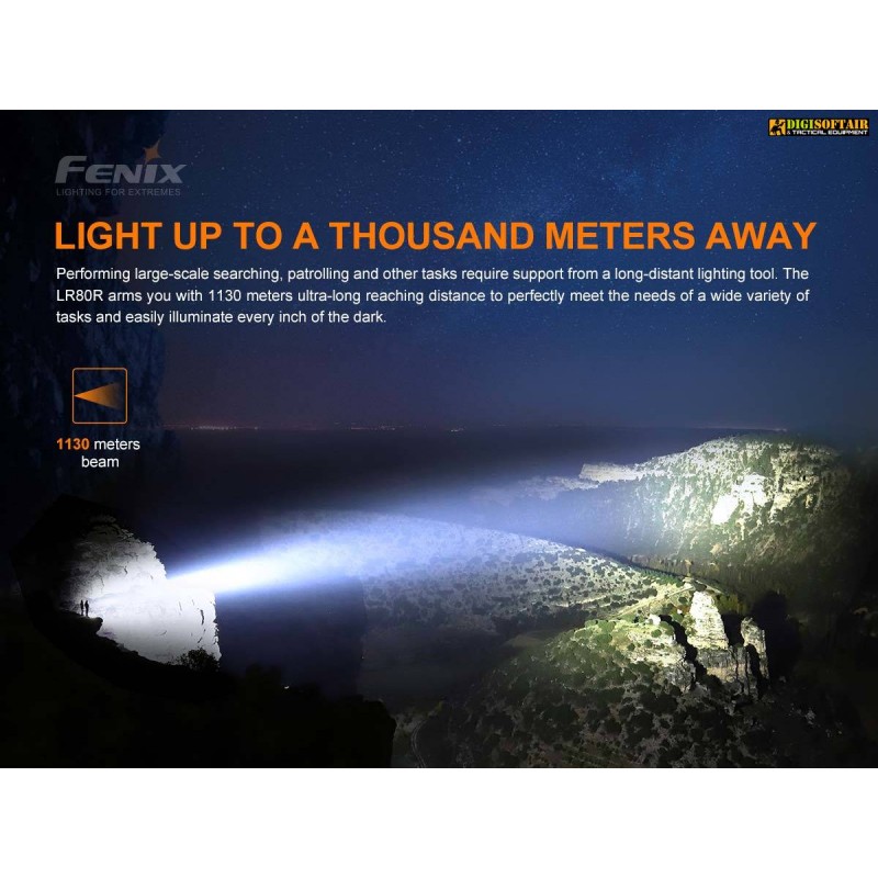 Fenix Flashlight LR80R 18000 lumen