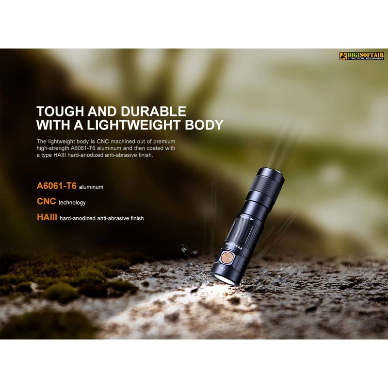 Fenix Flashlight EDC E09R Rechargeable 600 lumens