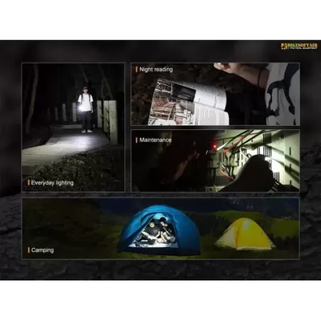 Fenix Flashlight EDC E09R Rechargeable 600 lumens