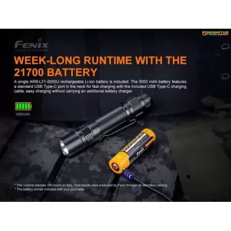 Fenix Flashlight PD36 Tactical 3000 lumens