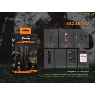 Fenix Flashlight PD36 Tactical 3000 lumens 2