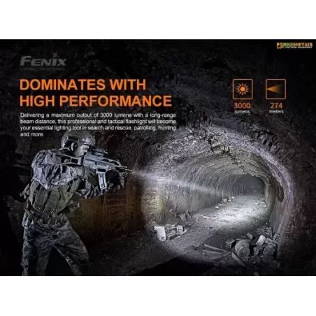 Fenix Flashlight PD36 Tactical 3000 lumens