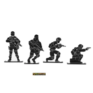 Bersagli in metallo Soldiers Target WO-TG12B
