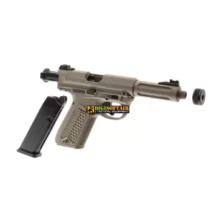 Action Army AAP01 ASSASSIN GBB Pistol FDE 2