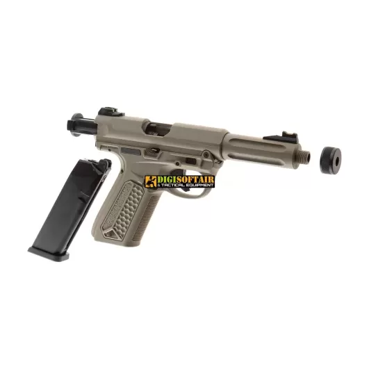 Action Army AAP01 ASSASSIN GBB Pistol FDE