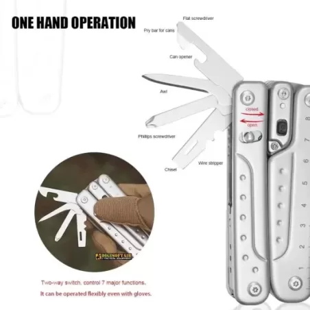 copy of Roxon S803 Multi-purpose pliers with flintlock 16