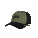 Logo Cap Black / olive green B PolyCotton Ripstop Helikon Tex