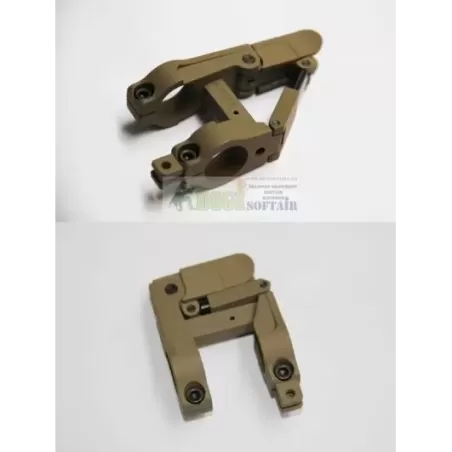 ARMS style SILHOUETTE 41B Desert - BARREL MOUNTED w/ Iron sight