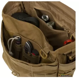 Bushcraft Haversack Bag Cordura Black Helikon Tex 2