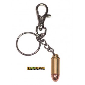 Miltec 15903000 brass bullet key ring 3cm