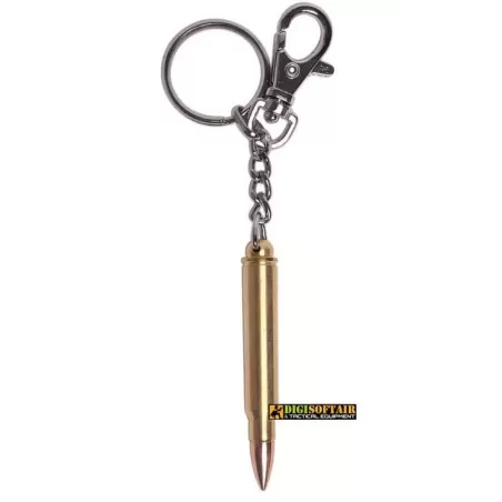 Portachiavi a proiettile 6cm in ottone Miltec 15904000