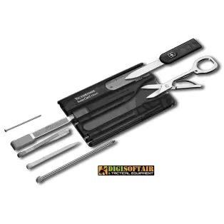 VICTORINOX SWISSCARD LITE NERALa Swisscard Lite, rispetto alle 2