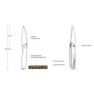 Ruike P661-b Folding Knife 2