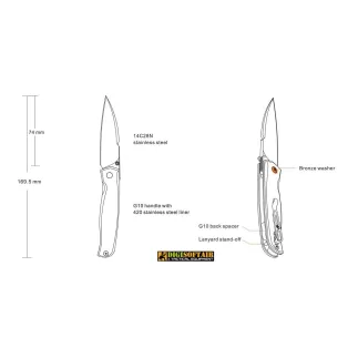 Ruike P127-B Folding Knife 2