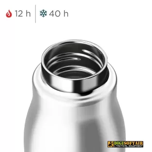 ZOKU 500ml thermic stainless steel bottle Metallic purple 2