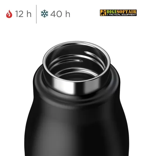 ZOKU 500ml thermic stainless steel bottle Metallic blue