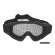 Wosport mask with black metal mesh 6060b