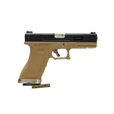 WE G force 18C custom series Desert, black slide WG02WET-2 WE G force 18C custom series Desert, black slide WG02WET-2