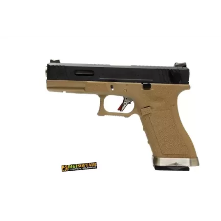 WE G force 18C custom series Desert, black slide WG02WET-2 WE G force 18C custom series Desert, black slide WG02WET-2