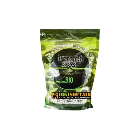 Pallini 0,30g Target biodegradabili 1kg bianchi