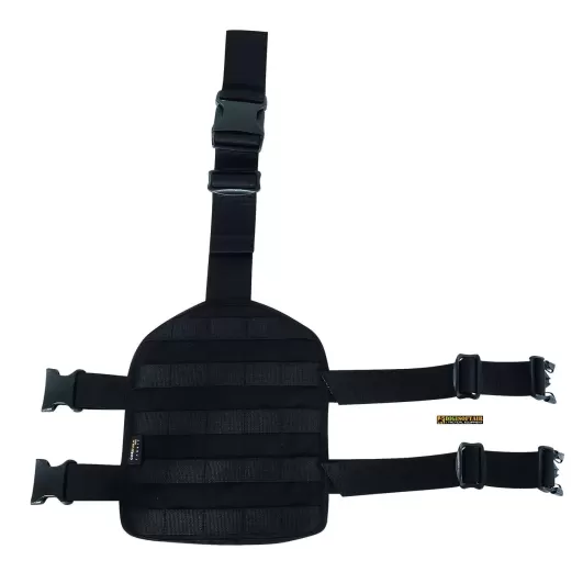 Pannello cosciale molle nero Tasmanian tiger TT LEG BASE TT7674