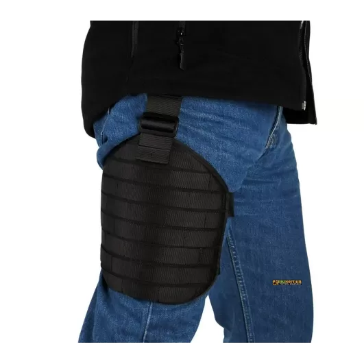 Pannello cosciale molle nero Tasmanian tiger TT LEG BASE TT7674