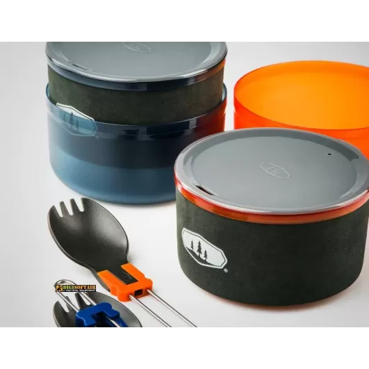 Gsi Microdualist Set Escursionismo Base Cottura per 2 Persone