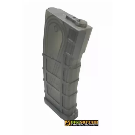 Bolt Black trasparent magazine Mid Cap M4 140bb 1pz