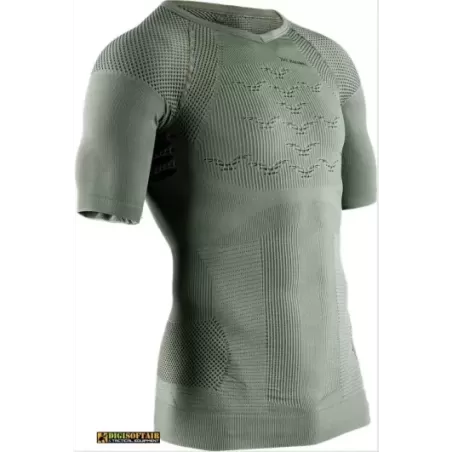 X Bionic Energizer 4.0 Combat Shirt Short Sleeve Olive Green