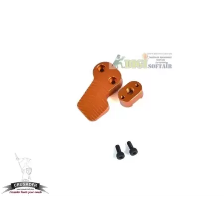 CRUSADER BY VFC M4 AEG MATCH MAGAZINE BUTTOM SET GOLD