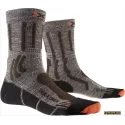 X Bionic Trek X Linen Socks suede melange / orange black