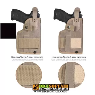 Vega holster Fondina cosciale multiuso in cordura Black LTL2 2