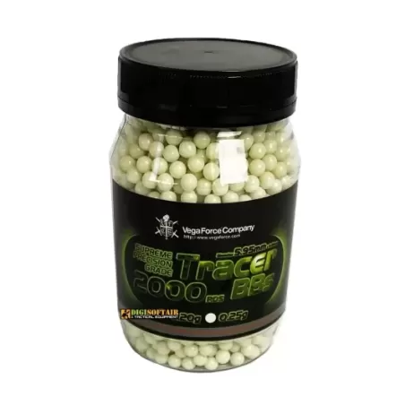 VFC Green Glow bbs 0.25g 2000 rds VFC Green Glow bbs 0.25g 2000 rds