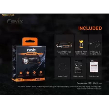 Fenix HM50R V2.0 Rechargeable Headlamp