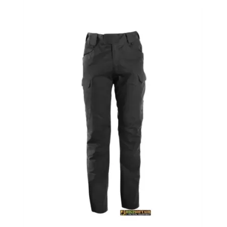 Openland Pantalone Tattico Micro Ripstop Nero OPT-3772
