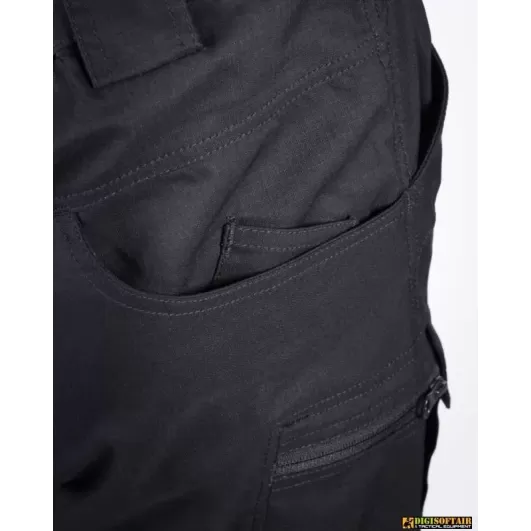 Openland Pantalone Tattico Micro Ripstop Nero OPT-3772