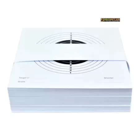FOGLI BERSAGLIO 14 X 14 BIANCO SET 100 PEZZI wosport