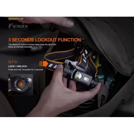 Fenix HM70R Torcia Frontale ricaricabile 1600 lumen
