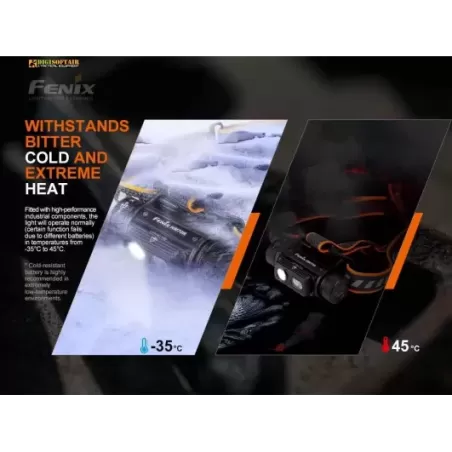 Fenix HM70R Torcia Frontale ricaricabile 1600 lumen