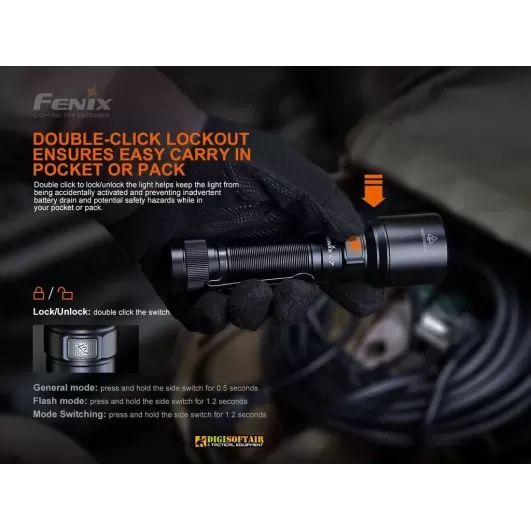 FENIX C7 torcia LED 3000 lumens