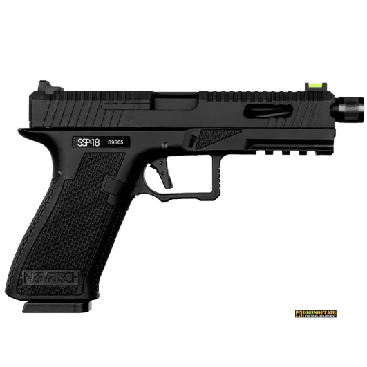 Novritsch SSP18 Black Gas Blowback Pistol