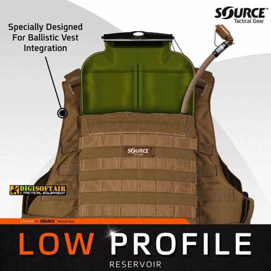 ILPS 3L Hydration Bladder — Coyote Brown + UTA