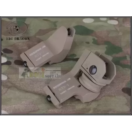 DUECK DEFENSE RTS SIGHT SET TAN