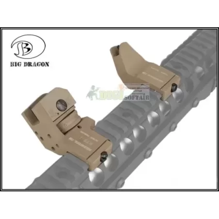 DUECK DEFENSE RTS SIGHT SET TAN