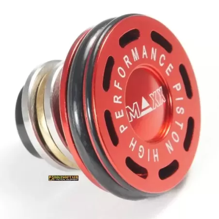 CNC Aluminum Double O-Ring Ball Bearing AEG Piston Head