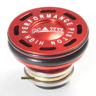 CNC Aluminum Double O-Ring Ball Bearing AEG Piston Head 2