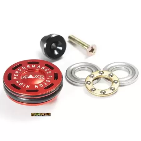 CNC Aluminum Double O-Ring Ball Bearing AEG Piston Head