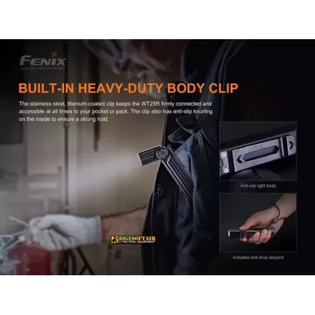 Fenix WT25R LED Work Flashlight 1000 Lumens